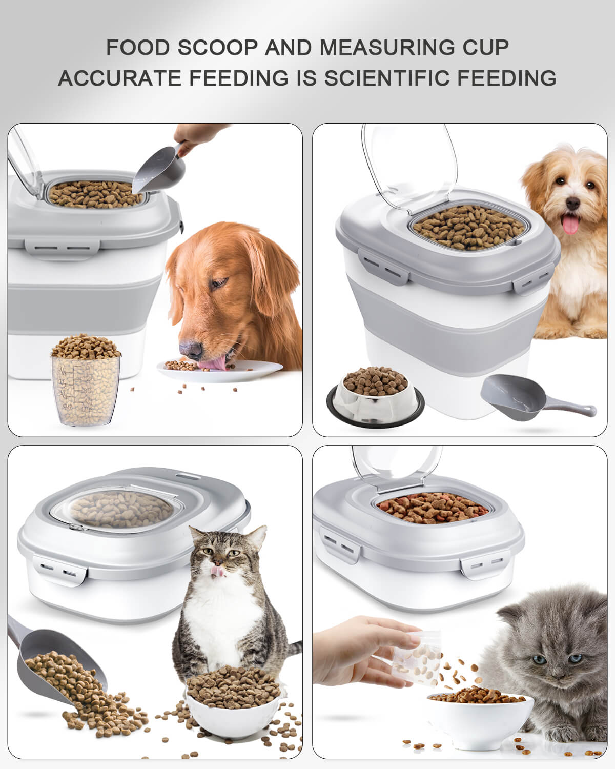 30 lb shop pet food container